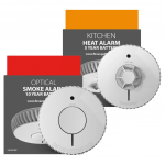 Dūmų ir kar&scaron;čio detektorių rinkinys FireAngel FASH1