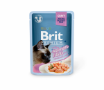 Brit Premium Delicate Salmon for Sterilised in Gravy 85g.