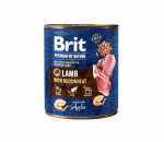 Brit Premium by Nature kons. &scaron;unims Lamb with Buckwheat 400g.