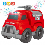 Gaisrinės ma&scaron;ina su garsais ir &scaron;viesomis