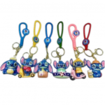 Pakabukas raktams kuprinei Stitch blizgantis