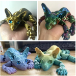 3D katinas plė&scaron;rūnas antistresinis žaislas
