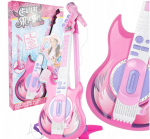 Žaislinė gitara su mikrofonu