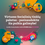 Socialinių Tinklų paketas - 6 konferencijų įra&scaron;ai
