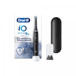 Elektrinis dantų &scaron;epetėlis Oral-B iO 6N Black + Additional iO Gentle Cleaning Brush
