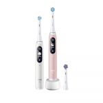 Elektrinis dantų &scaron;epetėlis Oral-B iO Series 6N Double Pack White + Pink