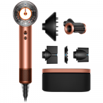 Plaukų džiovintuvas Dyson Supersonic Nural Straight + Wavy Limited Edition Amber Silk