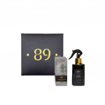 89 Aromatic rinkinys Prabangus pur&scaron;kiamas namų kvapas 300ml ir Žvakė