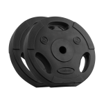 Sporto ir aktyvaus poilsio // Sporto prekės ir įranga // Obciążenie bitumiczne zestaw 2x10kg, otw&oacute;r 31mm, talerz z uchwytami, REBEL ACTIVE