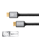 Koaksialinių kabelių sistemos // Video Adapters | HDMI adapters | DVI adapters // Kabel HDMI-HDMI 2.1 8K 3 m Kruger&Matz