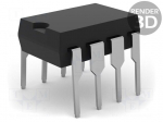 IC: operational amplifier | 55MHz | Ch: 2 | Uoper: 2.5&divide;17V | DIP8 | tube