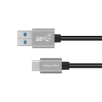 Plan&scaron;etdatori ir plan&scaron;etinių kompiuterių priedai // USB Kabeliai // Kabel USB - USB typu C 10 Gbps 0,5 m Kruger&Matz Basic