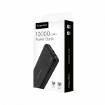 10 000 mAh įkroviklis-baterija (Power Bank): 2x USB-A: USB-C: micro USB: LED indikatorius: 206g