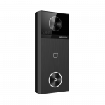 IP izsaukuma videopanelis DS-KV6114-WBE1 4MP kar&scaron;u lasītājs ārtelpu melns