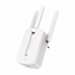 Tinklo įranga // Belaidžiai prieigos ta&scaron;kai (Access Points) // Repeater - wzmacniacz sygnału WiFi  Mercusys  MW300RE 3 anteny