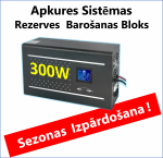 300W, Grynųjų sinusoіdų invertorius - UPS, Atsarginė elektros energija &scaron;ildymo sistemoms, ant sienos