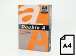 Colour paper Double A, 80g, A4, 500 sheets, Saffron
