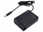 Power supply: switching | mains,plug-in | 18VDC | 5A | 90W | 91.5%