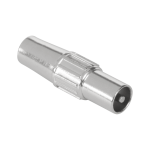 Jungtys // Different Audio, Video, Data connection plug and sockets // Wtyk TV prosty  WPW 306(śr.kabla 6,2-6,8mm)  TELMOR