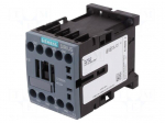 Contactor: 4-pole | NO x4 | 24VAC | 10A | DIN,on panel | 3RH20 | -25&divide;60&deg;C