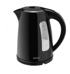 Camry | Kettle | CR 1255 | Standard | 2200 W | 1.7 L | Plastic | 360&deg; rotational base | Black