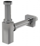 Sifons izlietnei A401 &Oslash;32 DESIGN kantains Hroms Sifons izlietnei A401 &Oslash;32 DESIGN kantains Hroms