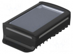 Enclosure: desktop | BoVersa | X: 120mm | Y: 216mm | Z: 55mm | black