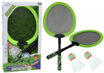 Žaidimų zona | PC | Konsolės | Priedai // Žaislai ir žaidimai vaikams // Zestaw 2 Rakietek Do Badmintona Paletki 2 Lotki Badminton Zielony