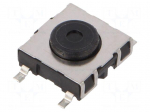 Microswitch TACT | SPST-NO | Pos: 2 | 0.05A/42VDC | SMD | 2.2N | 4.95mm