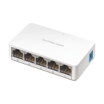 Tinklo įranga // Tinklo jungiklis // Switch Mercusys MS105, 5 port&oacute;w RJ45 10/100 Mbps