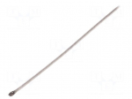 Rope | acid resistant steel A4 | &Oslash;rope: 2mm | L: 10m | 25kg