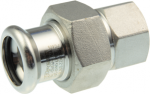 Press female union connector,KAN-therm Inox 28x1IG
