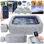Naujos prekės // Dmuchane Spa San-Francisco 7 osobowe 230 x 230 x 71 cm Bestway 6001Q
