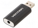 PC extension card: sound | PnP | black | aluminium | Support: CTIA