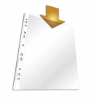 Mapes kabatiņas FORPUS, A4, glancētas, 50mk, 100gab.