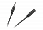 Garso sistemos ir priedai // Garso kabeliai su jungtimis // Kabel JACK 3,5 wtyk - gniazdo 3m