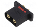 Connector: DC supply | socket | male | QS | 210A | 500V | PIN: 2 | straight