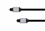 Koaksialinių kabelių sistemos // HDMI, DVI, AUDIO jungiamieji laidai ir priedai // Kabel optyczny 2m Kruger&Matz Basic