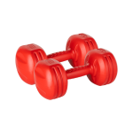 Sporto ir aktyvaus poilsio // Sporto prekės ir įranga // Hantelki bitumiczne 2x3kg, REBEL ACTIVE