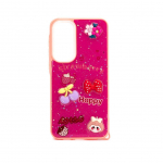 Nugarėlės dėklai iLike Samsung Galaxy A55 EPOXY CARTOON COVER Rose Red