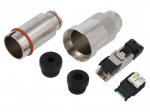 Connector: RJ45 | plug | PIN: 8 | Cat 6a | shielded | 8p8c | 27AWG&divide;22AWG