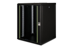 Digitus Wall Mounting Cabinet Unique Series | DN-19 16U-6/6-SW | 82 x 60 x 60 cm | Black