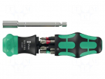 Screwdriver: universal-set | with ratchet | Kraftform Kompakt 28