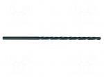 Drill bit | for metal | &Oslash;: 9mm | L: 175mm | high speed steel | long