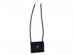 Capacitor: polypropylene | motors, run | 16uF | 450VAC | 57x32x44mm