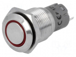 Switch: vandal resistant | Pos: 2 | SPDT | 0.5A/220VAC | 1A/24VDC | IP67