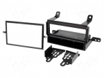 Radio mounting frame | Nissan | 1 DIN | black