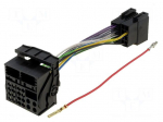 Connector | radio,ISO | Mercedes | PIN: 16