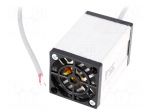 Semiconductor heater | 30W | IP20 | DIN EN50022 35mm | 40x40x65mm