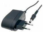 Power supply: switched-mode | volatage source | 9VDC | 0.66A | 6W